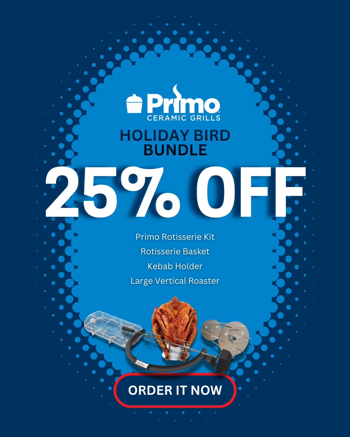 Holiday Bird Rotisserie Bundle