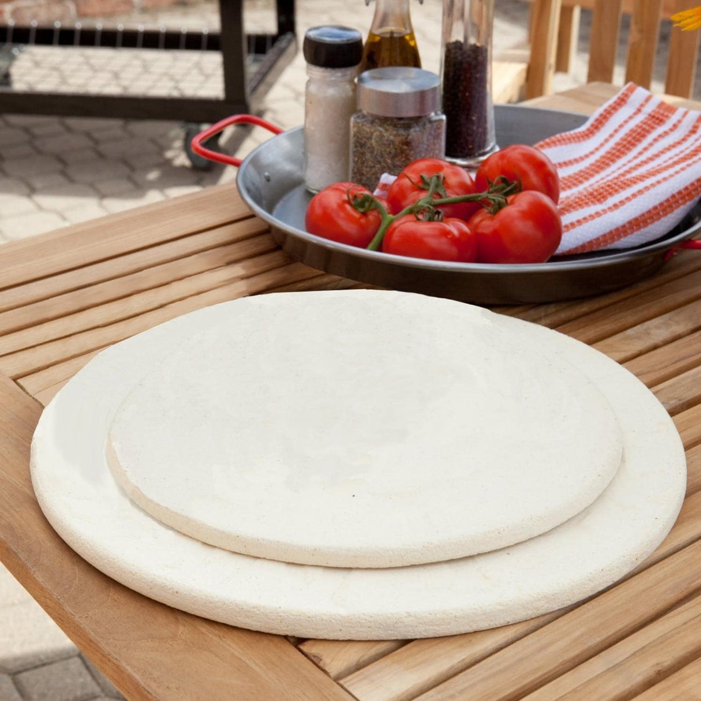 Ceramic 15" Pizza & Baking Stone
